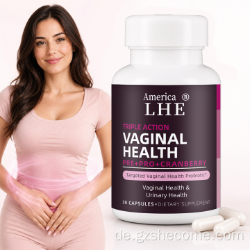 Premium Shecome Women Probiotische Nahrungsergänzung mit dreifacher Wirkung